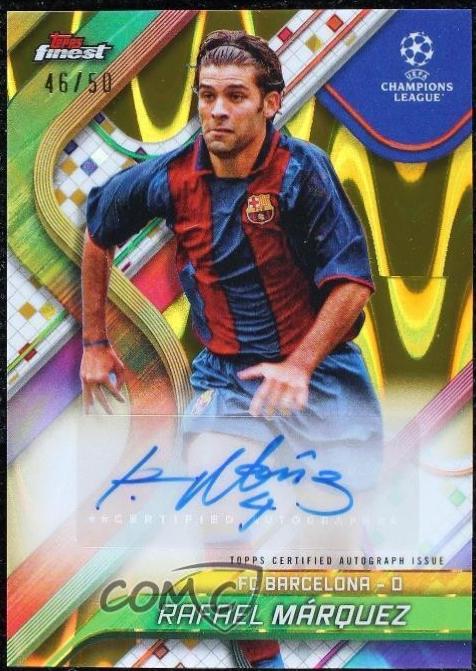 Rafael Marquez [Gold Wave Refractor] #BA-MQ