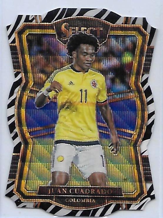 Juan Cuadrado [Zebra Die Cut] #136