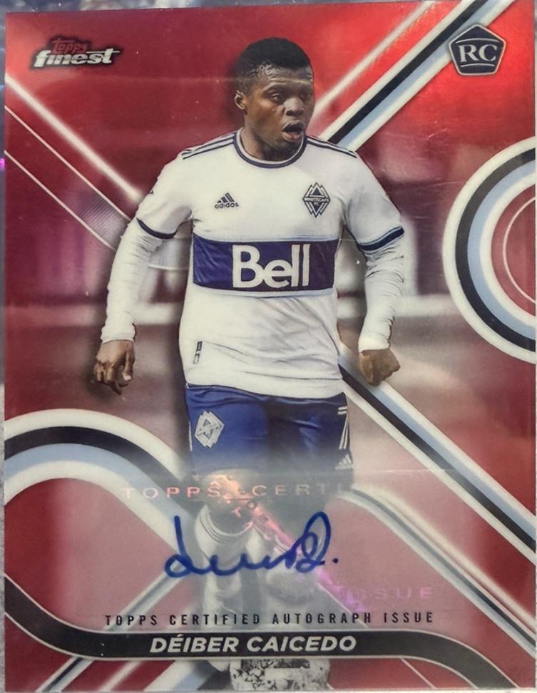 Deiber Caicedo [Autograph Red] #45