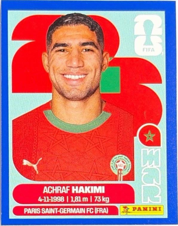 Achraf Hakimi [Blue] #MAR4