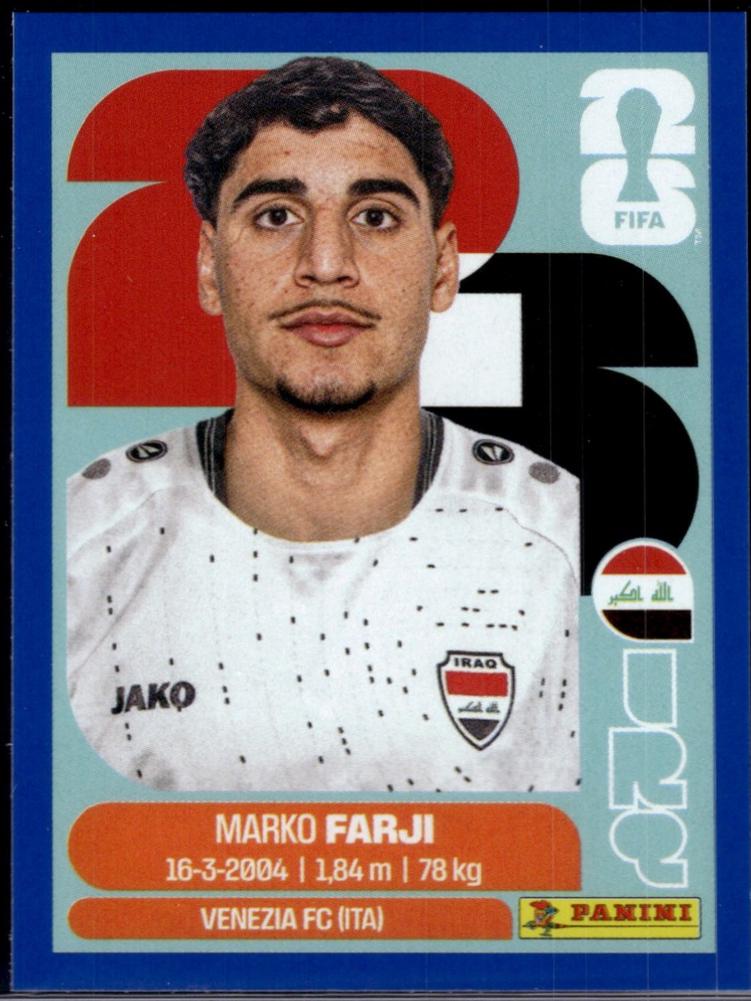 Marko Farji [Blue] #IRQ16