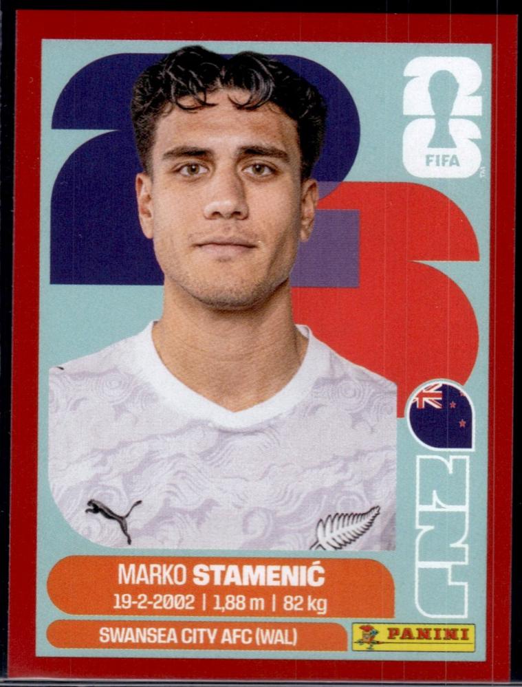 Marko Stamenic [Red] #NZL15