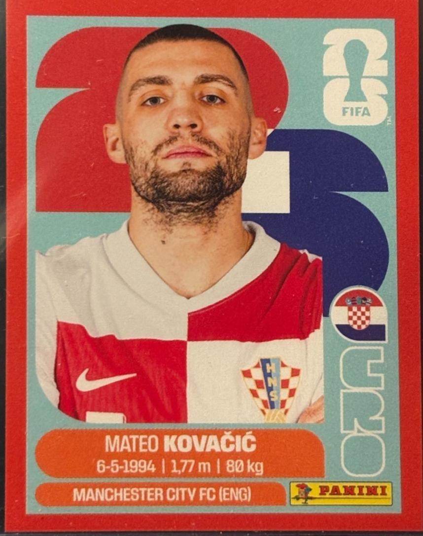 Mateo Kovacic [Red] #CRO10
