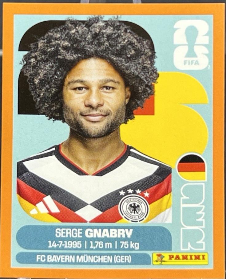 Serge Gnabry [Orange] #GER16