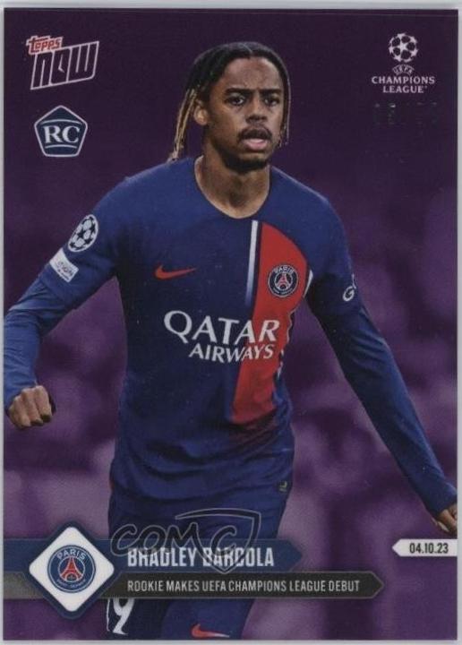 Bradley Barcola [Purple] #37