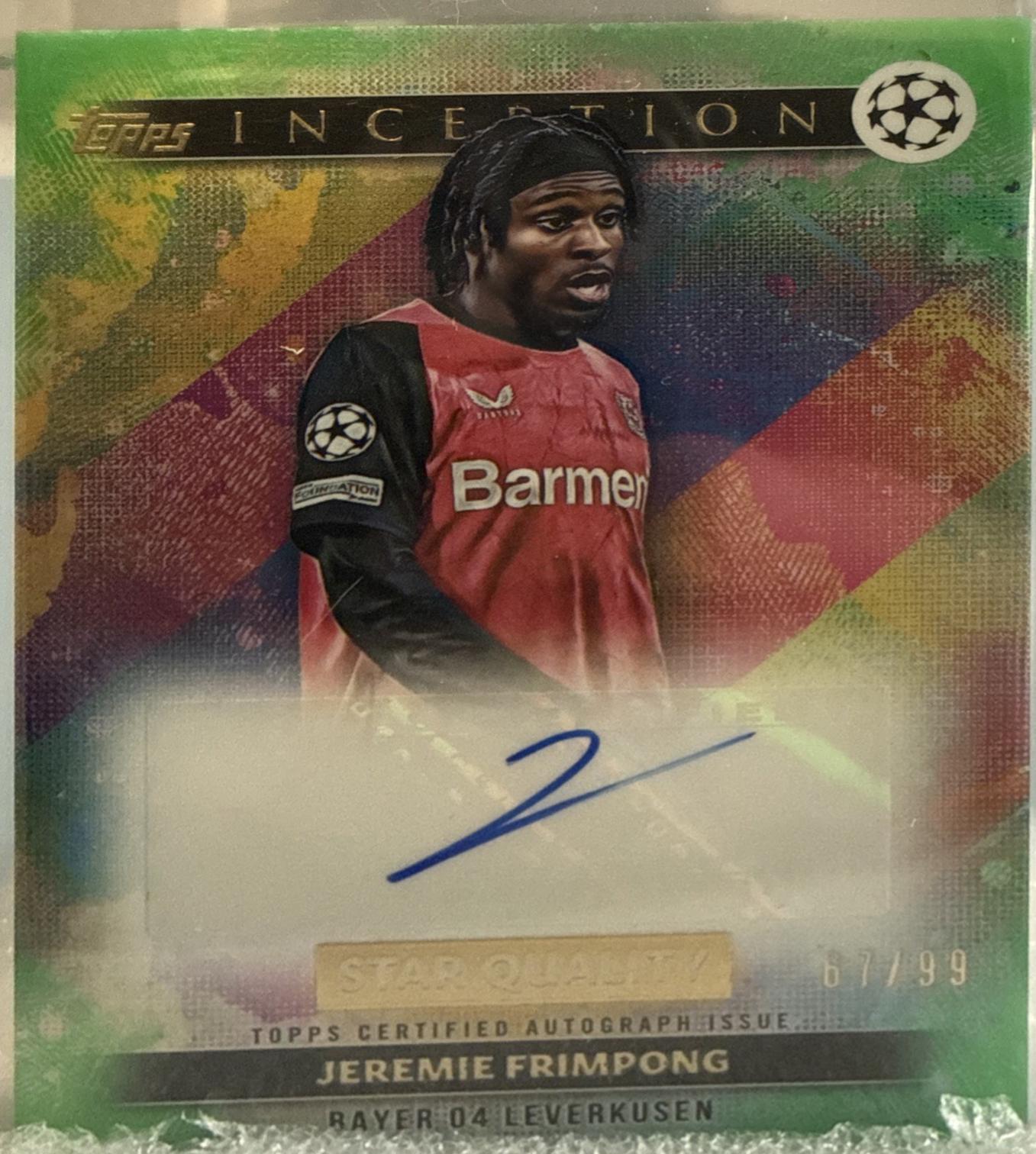 Jeremie Frimpong [Green] #SQA-JF