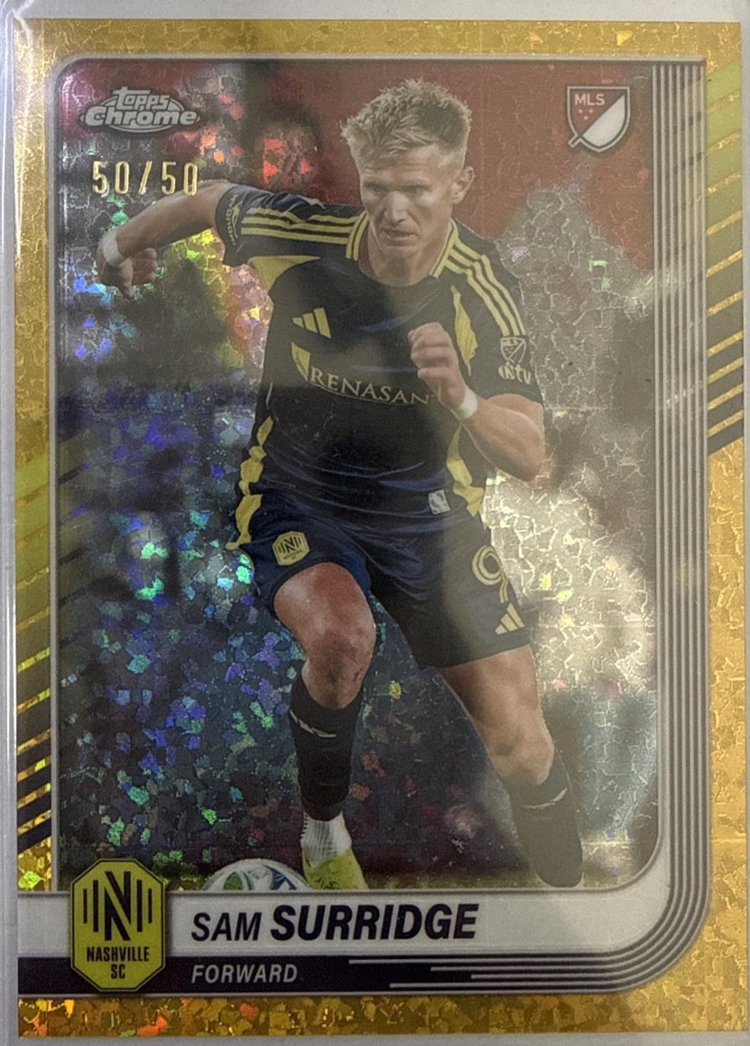 Sam Surridge [Gold Mini-Diamonds Refractor] #152