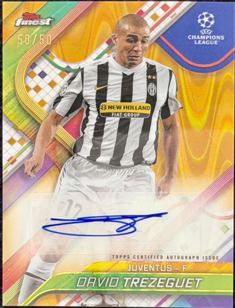 David Trezeguet [Gold Refractor] #BA-DT