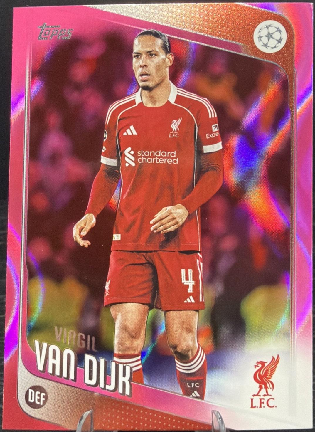 Virgil van Dijk [Neon Pink Flowfractor] #79