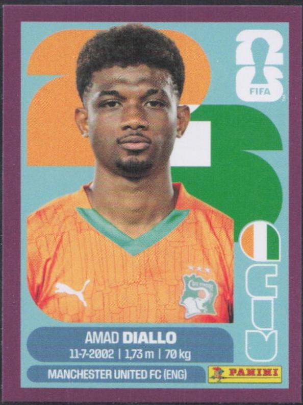 Amad Diallo [Purple] #CIV15