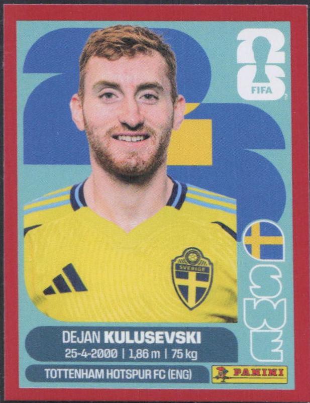 Dejan Kulusevski [Red] #SWE17