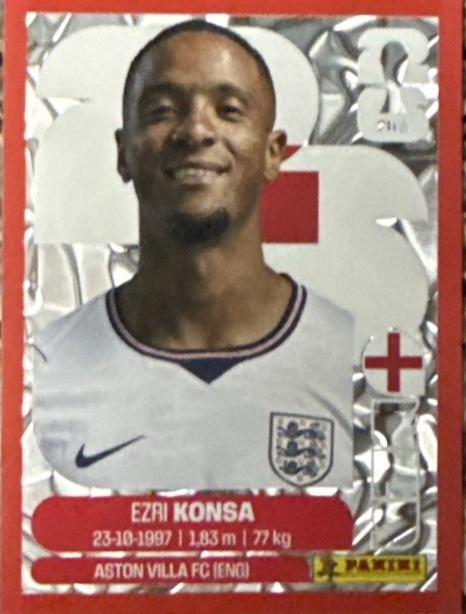 Ezri Konsa [Gold Flood Crumple] #ENG5