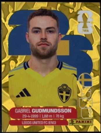 Gabriel Gudmundsson [Gold Flood Crumple] #SWE4