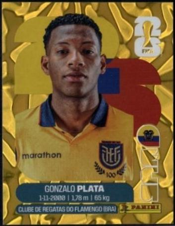 Gonzalo Plata [Gold Flood Crumple] #ECU16