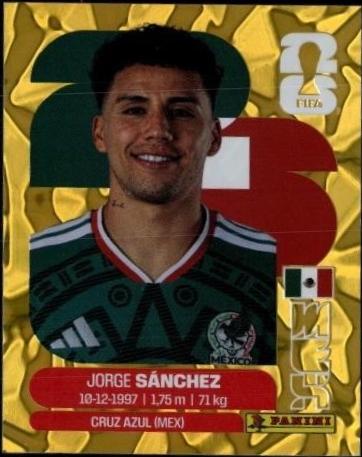 Jorge Sanchez [Gold Flood Crumple] #MEX4