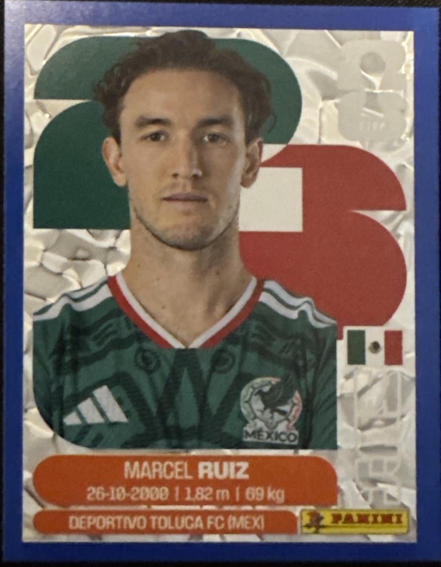 Marcel Ruiz [Blue Crumple] #MEX12