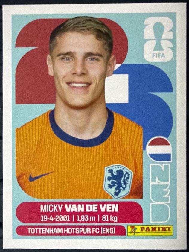 Micky van de Ven #NED4