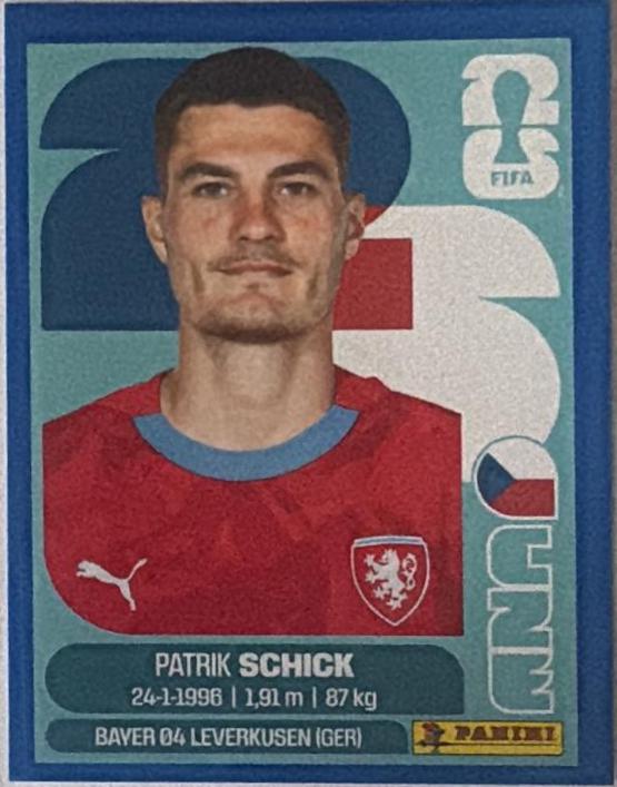 Patrik Schick [Blue] #CZE20