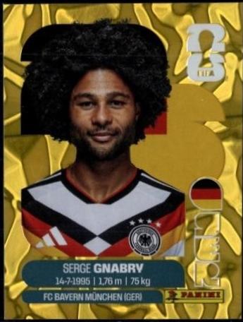 Serge Gnabry [Gold Flood Crumple] #GER16