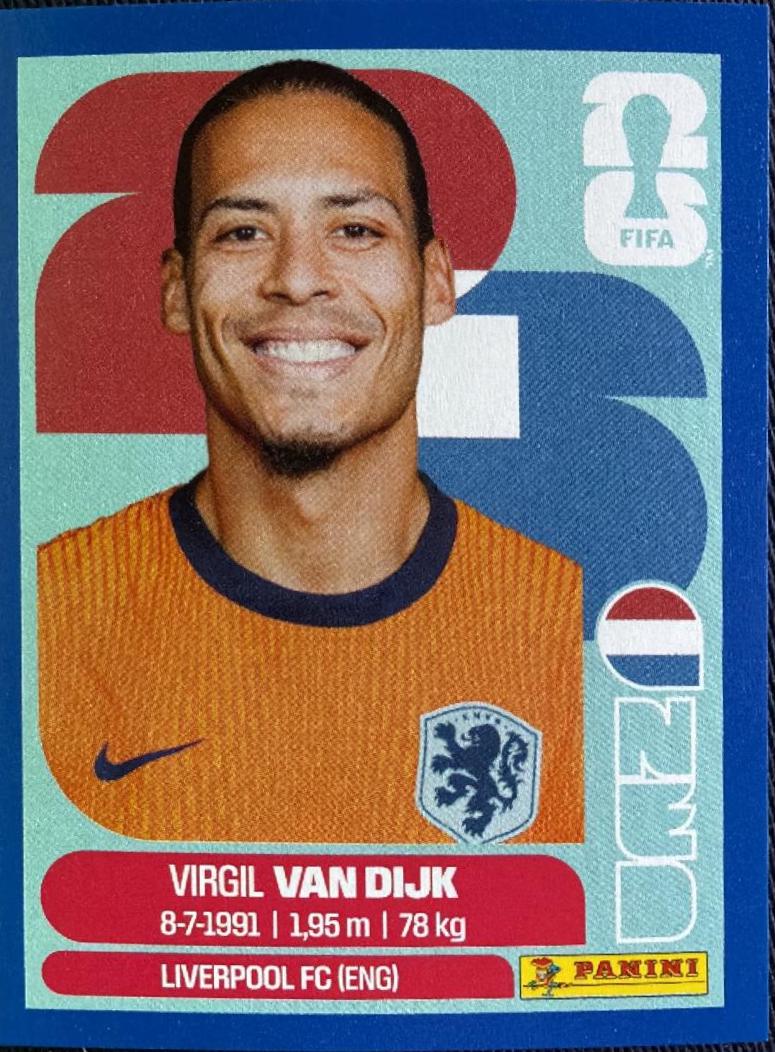 Virgil van Dijk [Blue] #NED3