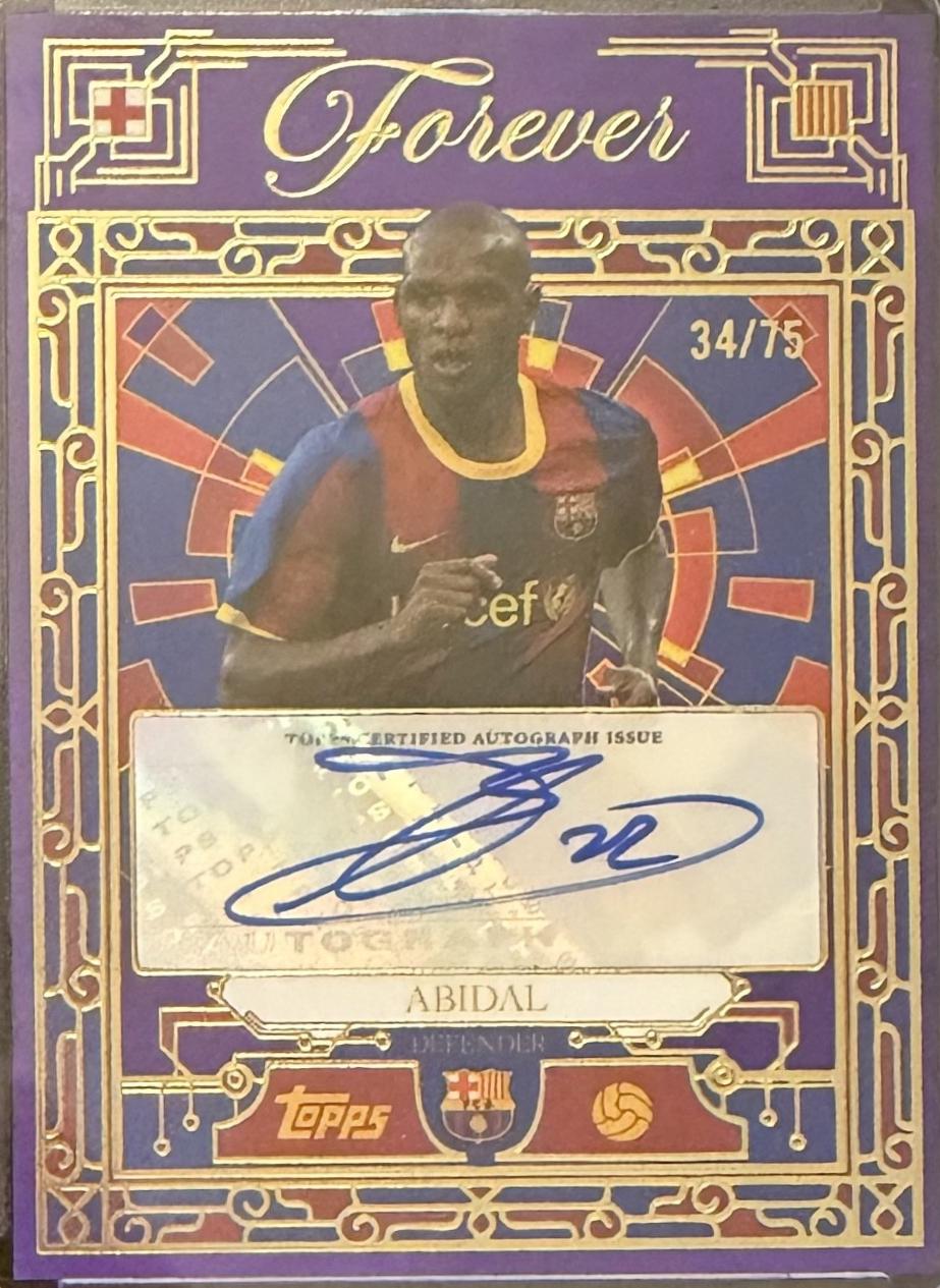 Eric Abidal [Purple] #BV-EA