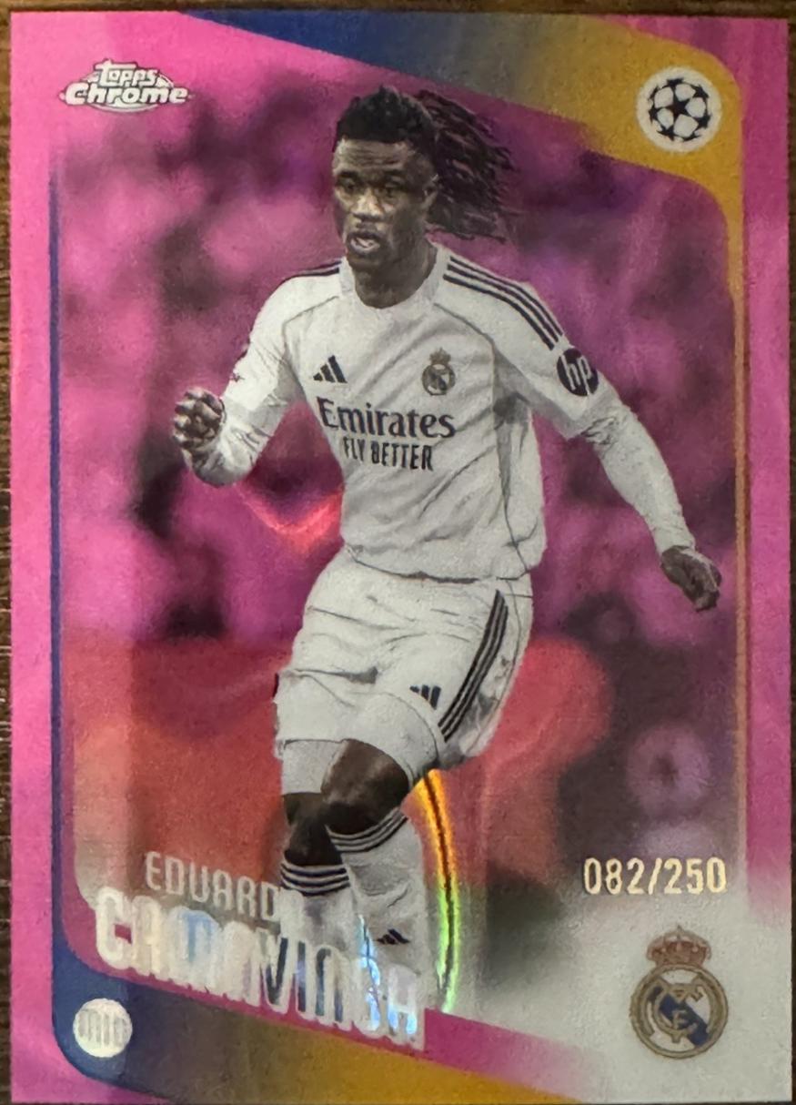 Eduardo Camavinga [Pink Lava Refractor] #31