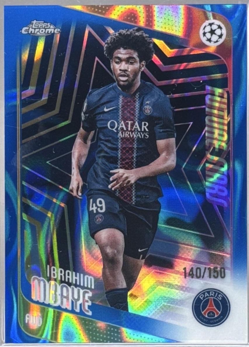 Ibrahim Mbaye [Blue Lava Refractor] #158