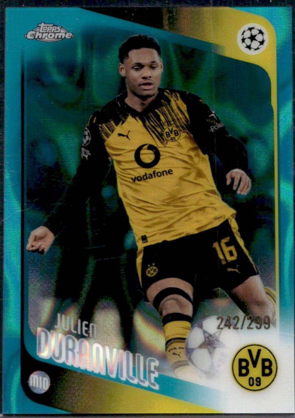 Julien Duranville [Teal Lava Refractor] #25