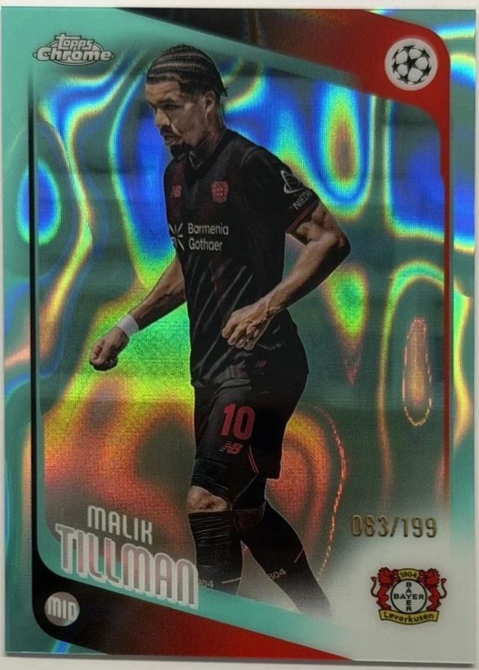 Malik Tillman [Aqua Refractor] #24