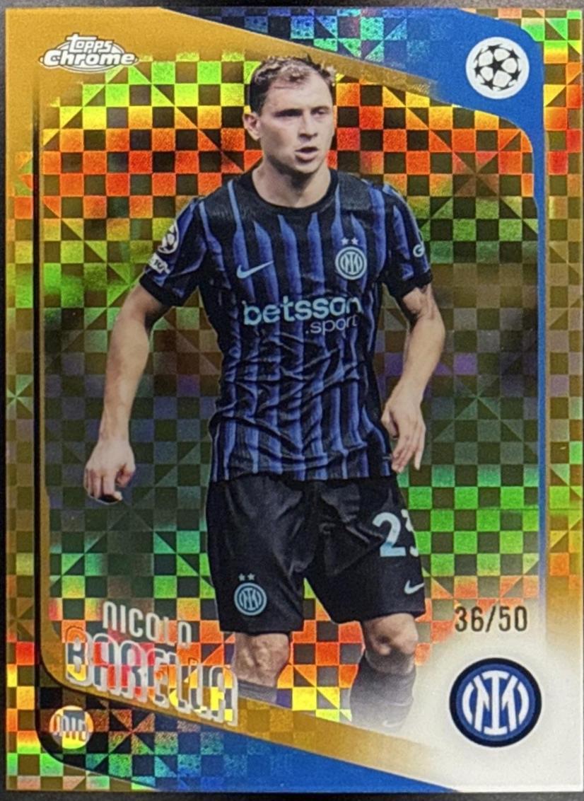 Nicolo Barella [Gold X-Fractor] #108