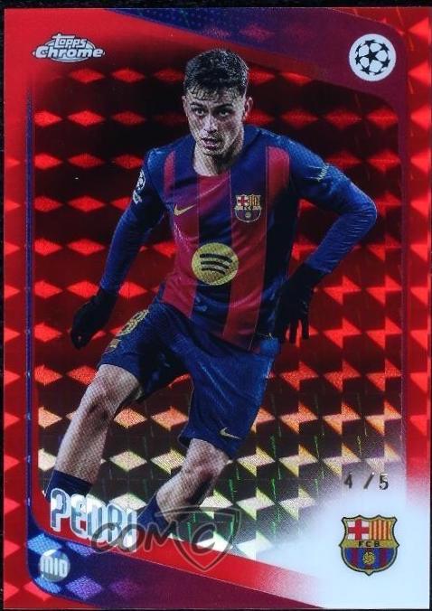 Pedri [Red Geometric Refractor] #196