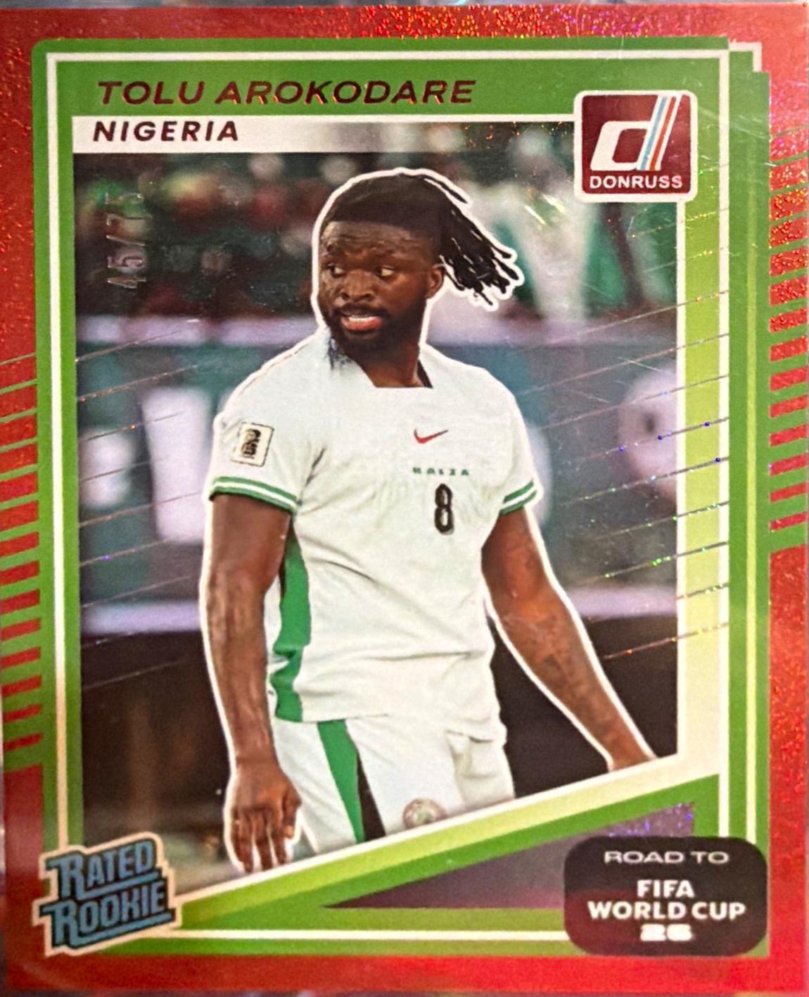 Tolu Arokodare [Red] #218