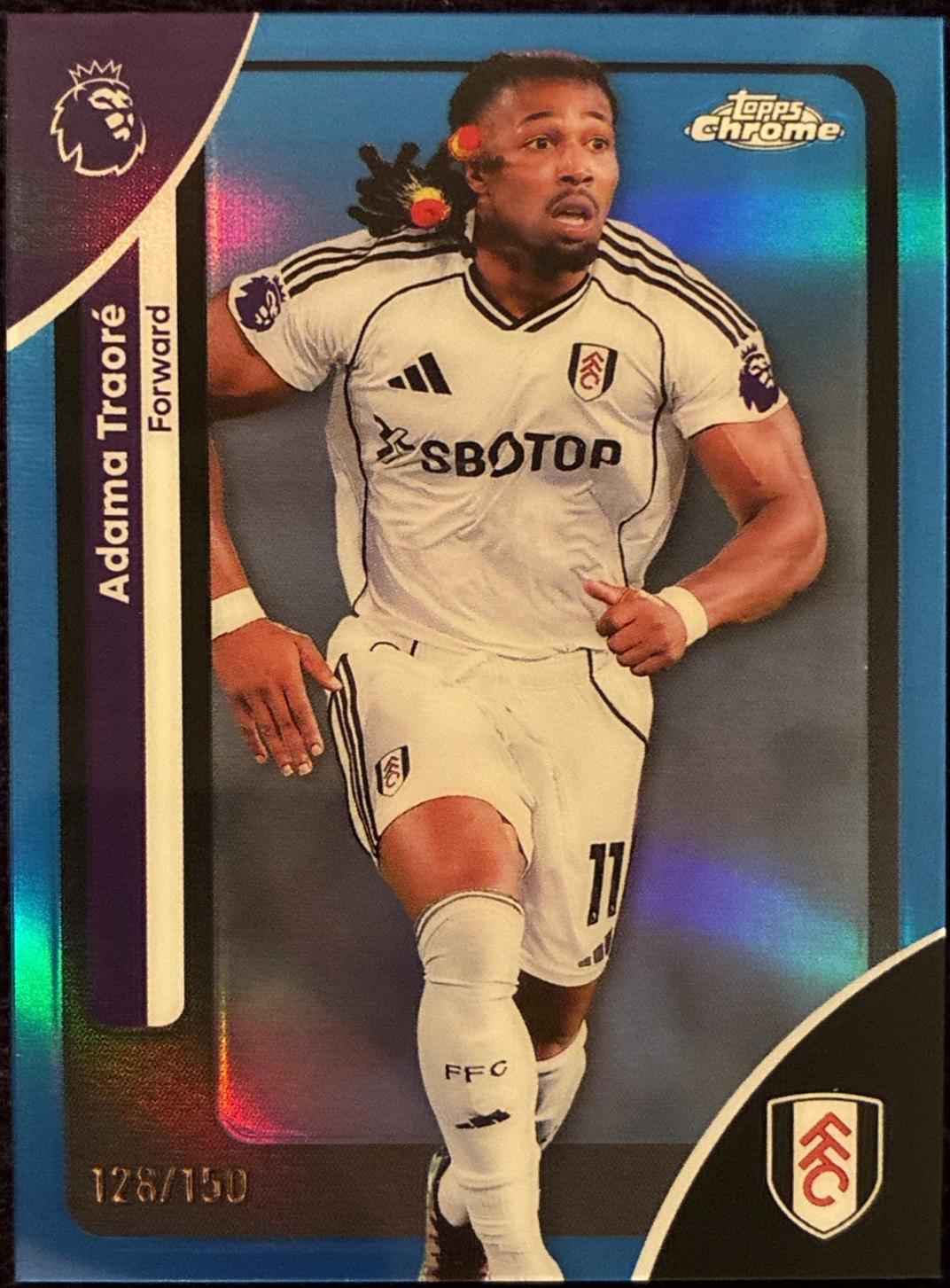 Adama Traore [Blue Refractor] #96