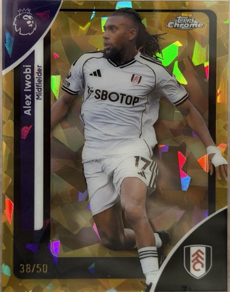 Alex Iwobi [Gold Logofractor] #94