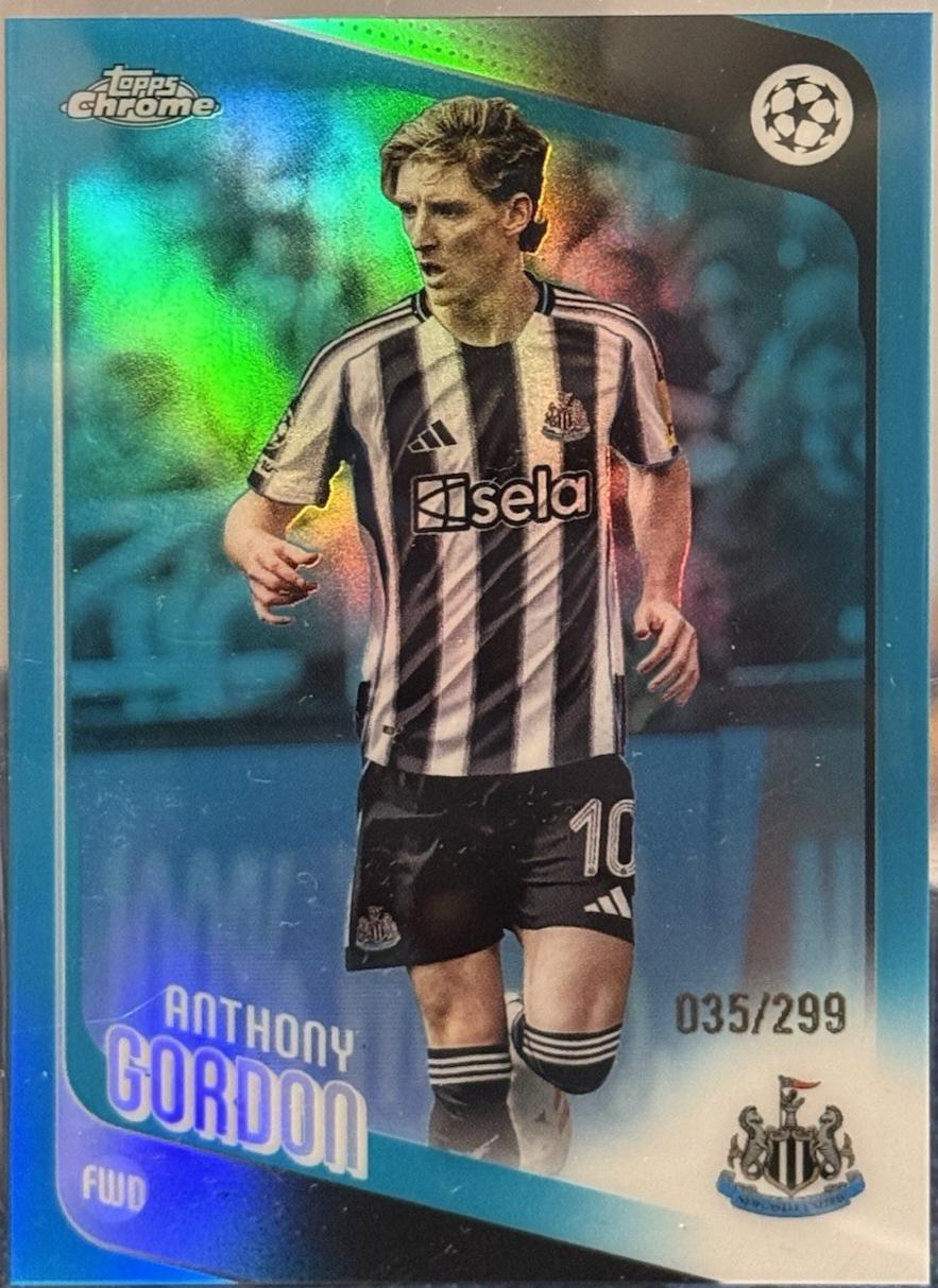 Anthony Gordon [Teal Refractor] #144