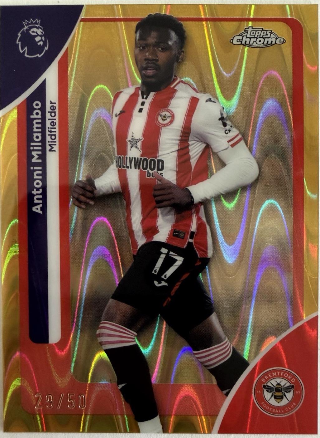 Antoni Milambo [Gold RayWave Refractor] #40
