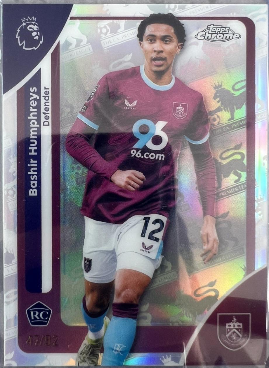 Bashir Humphreys [Premier League RetroFractor] #58