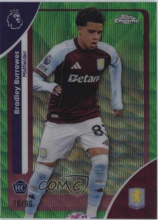 Bradley Burrowes [Green Wave Refractor] #29