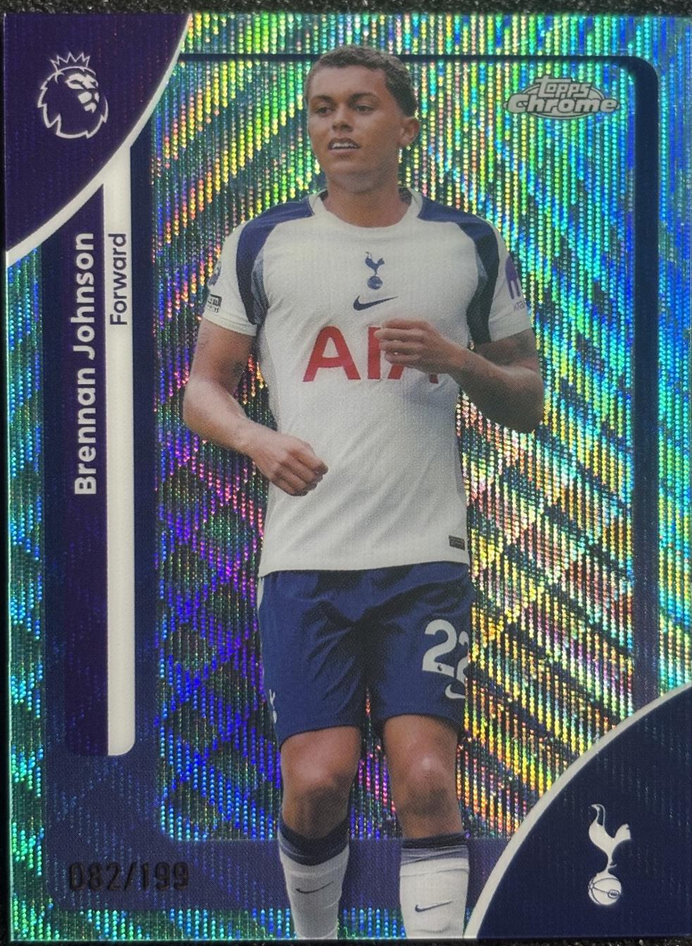 Brennan Johnson [Aqua Wave Refractor] #178