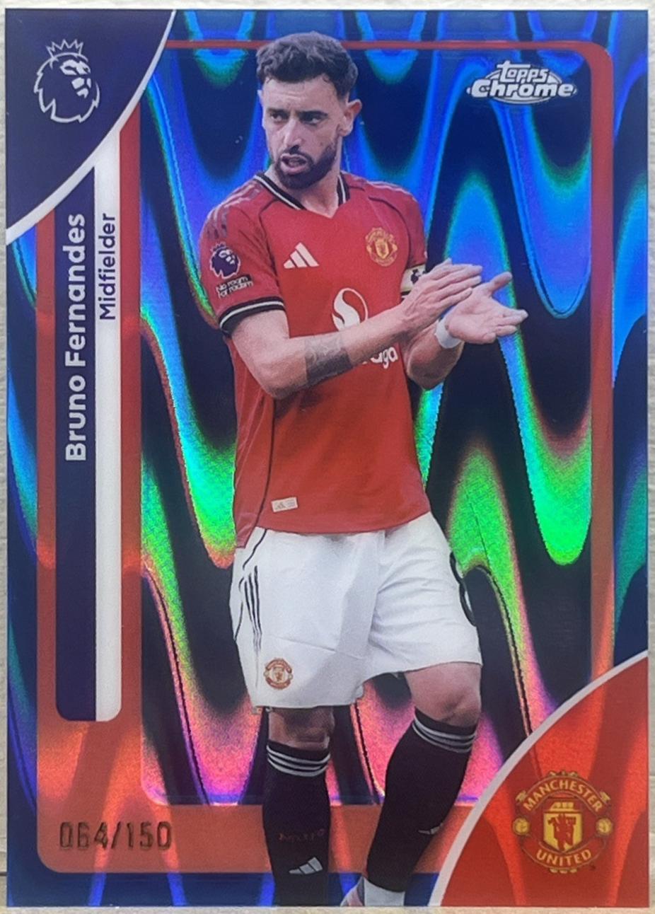 Bruno Fernandes [Blue RayWave Refractor] #135