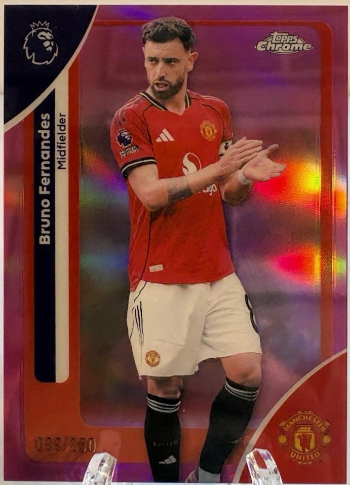 Bruno Fernandes [Pink Refractor] #135