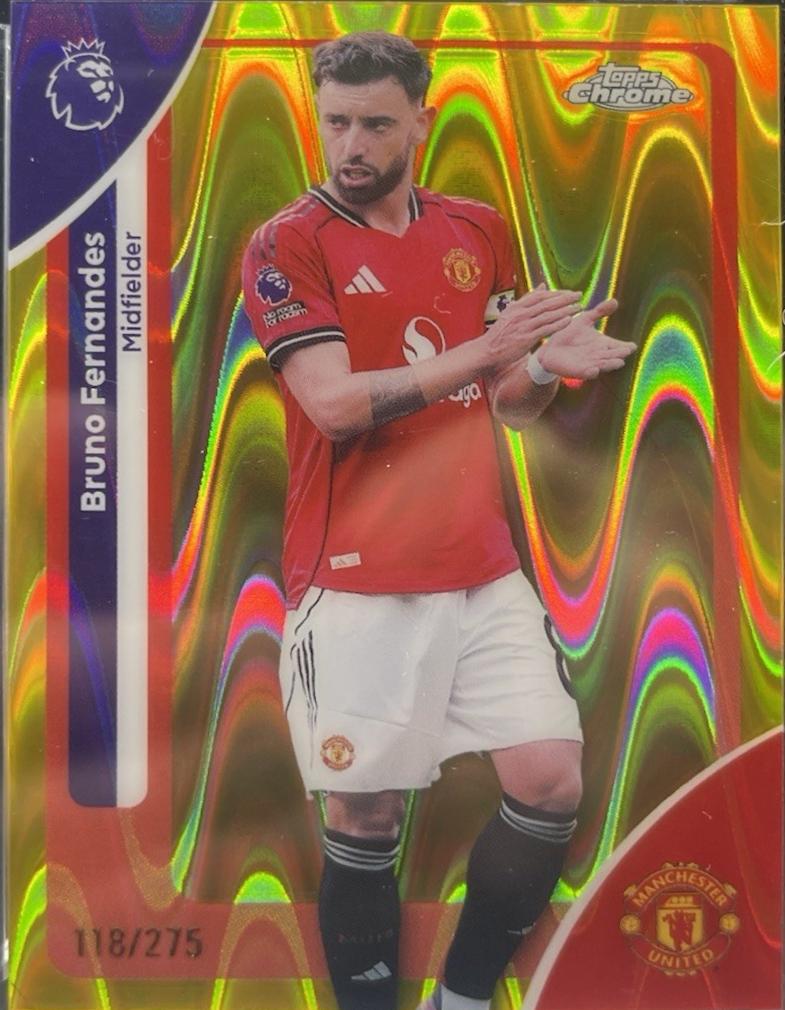 Bruno Fernandes [Yellow Refractor] #135