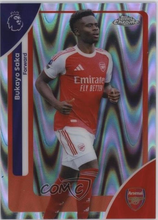 Bukayo Saka [RayWave Refractor] #13