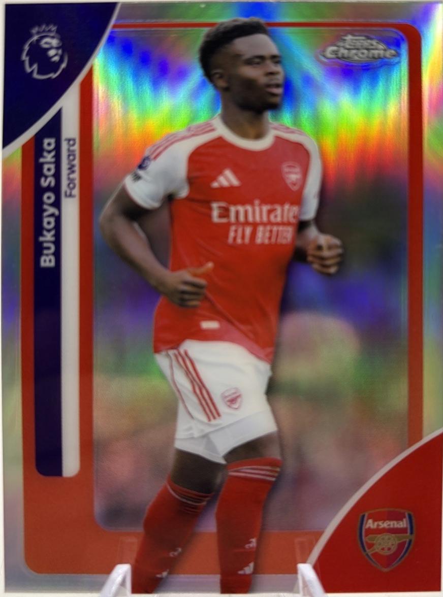 Bukayo Saka [Refractor] #13