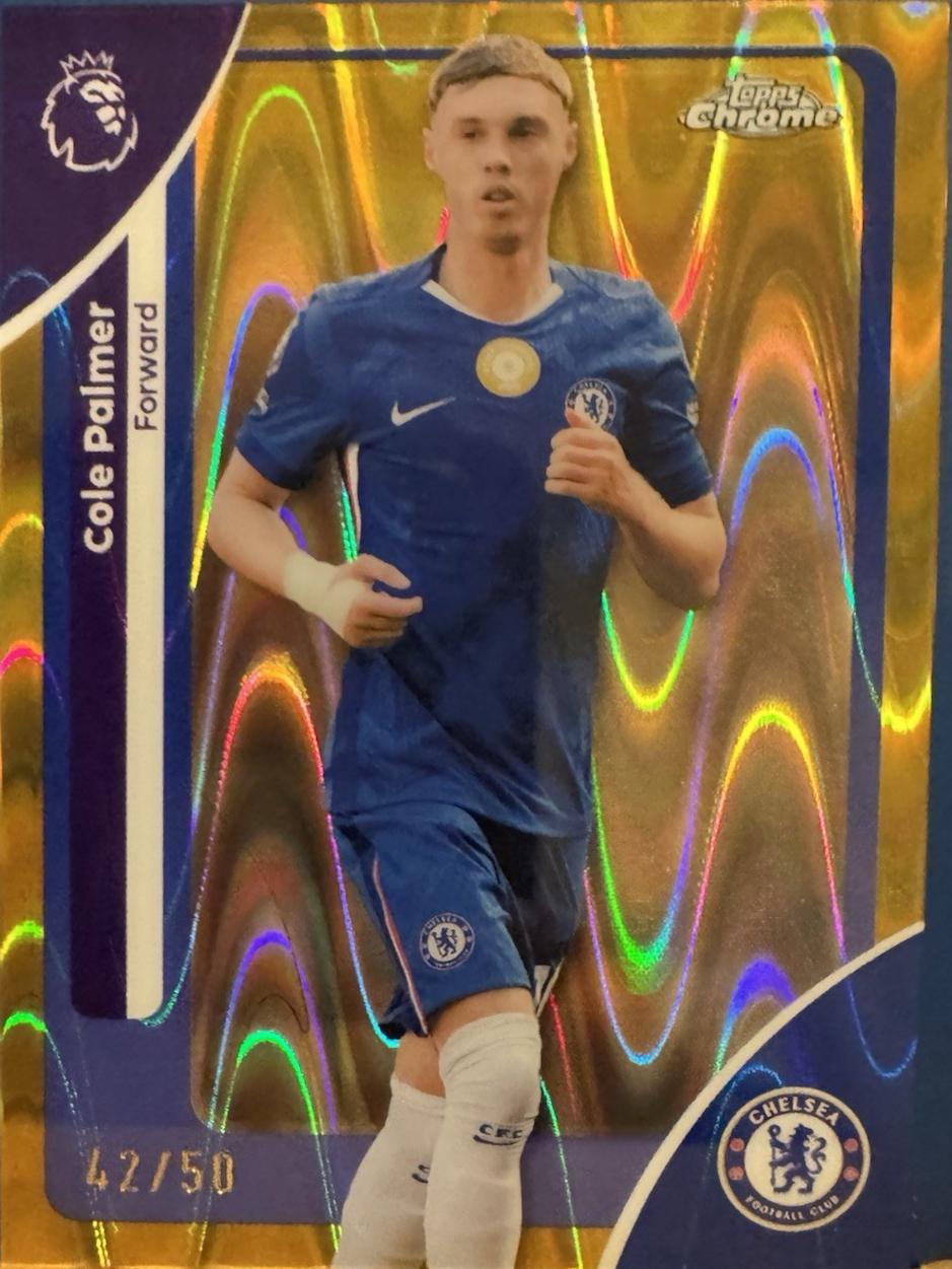 Cole Palmer [Gold RayWave Refractor] #63