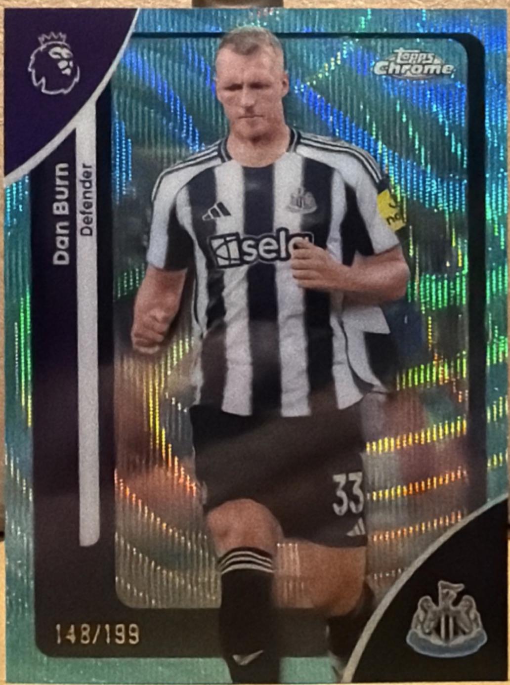 Dan Burn [Aqua Refractor] #142