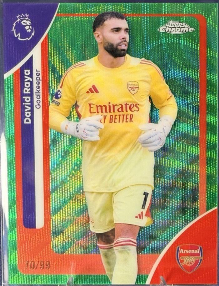 David Raya [Green Refractor] #17