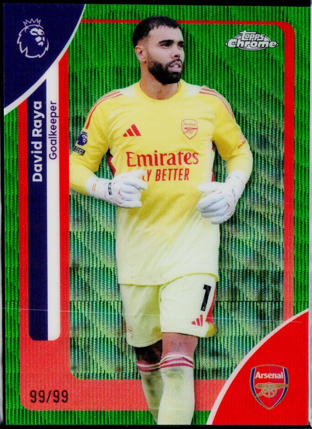 David Raya [Green Wave Refractor] #17
