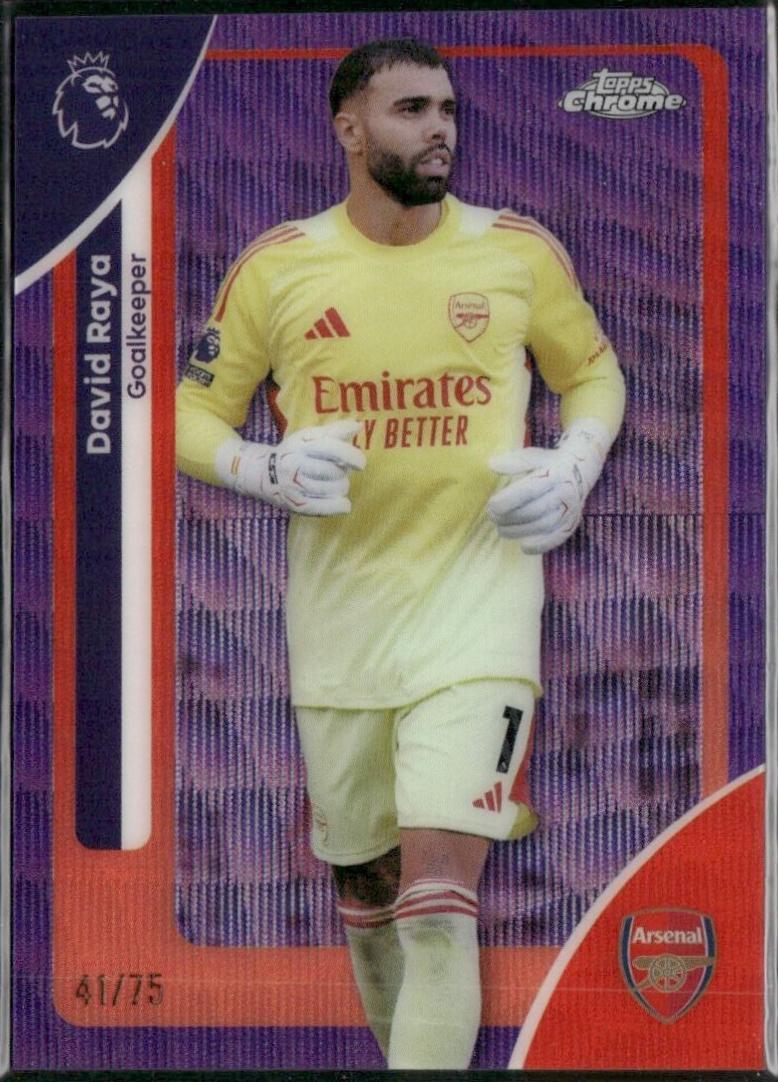 David Raya [Purple Wave Refractor] #17