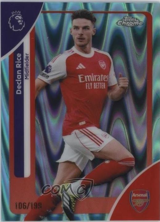 Declan Rice [Aqua RayWave Refractor] #14